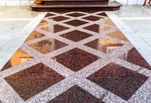 Remove old natural stone flooring with American Flooring