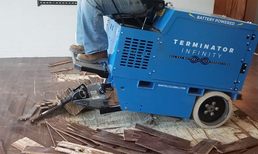 Infinity RideOn Floor Scraper American Flooring Removal